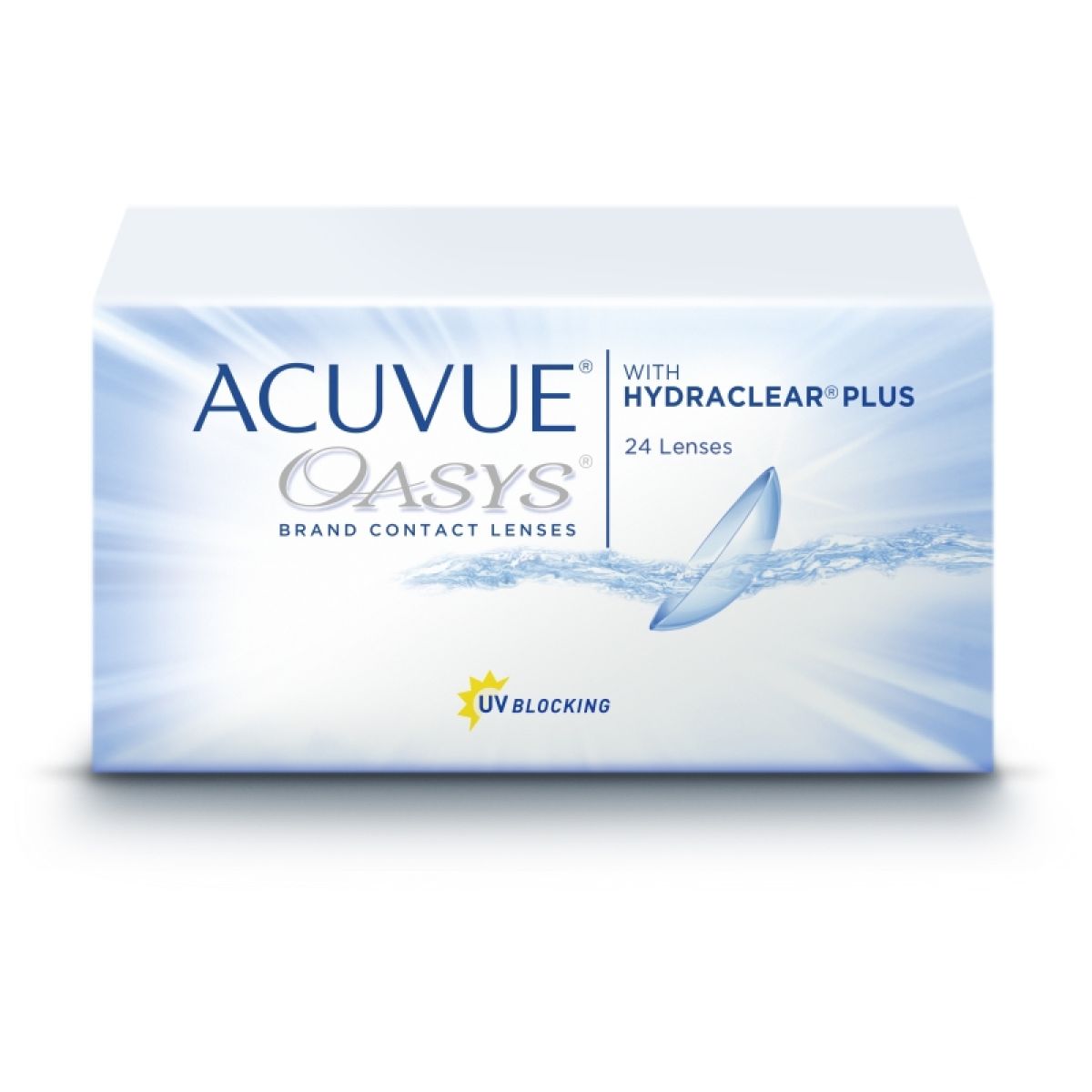 ACUVUE OASYS BI-WEEKLY DISPOSABLE CONTACT LENSES (24 LENSES)