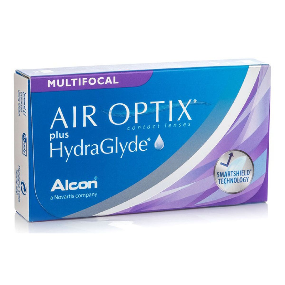 AIR OPTIX HYDRAGLYDE MULTIFOCAL MONTHLY DISPOSABLE MULTIFOCAL CONTACT LENSES (6 LENSES)