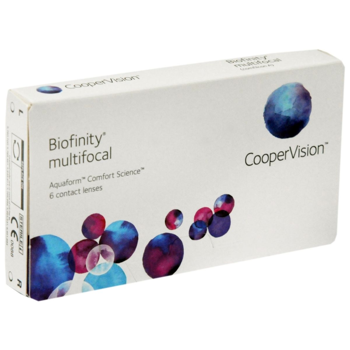 BIOFINITY MULTIFOCAL MONTHLY DISPOSABLE SILICON HYDROGEL MULTIFOCAL CONTACT LENSES (6 LENSES)
