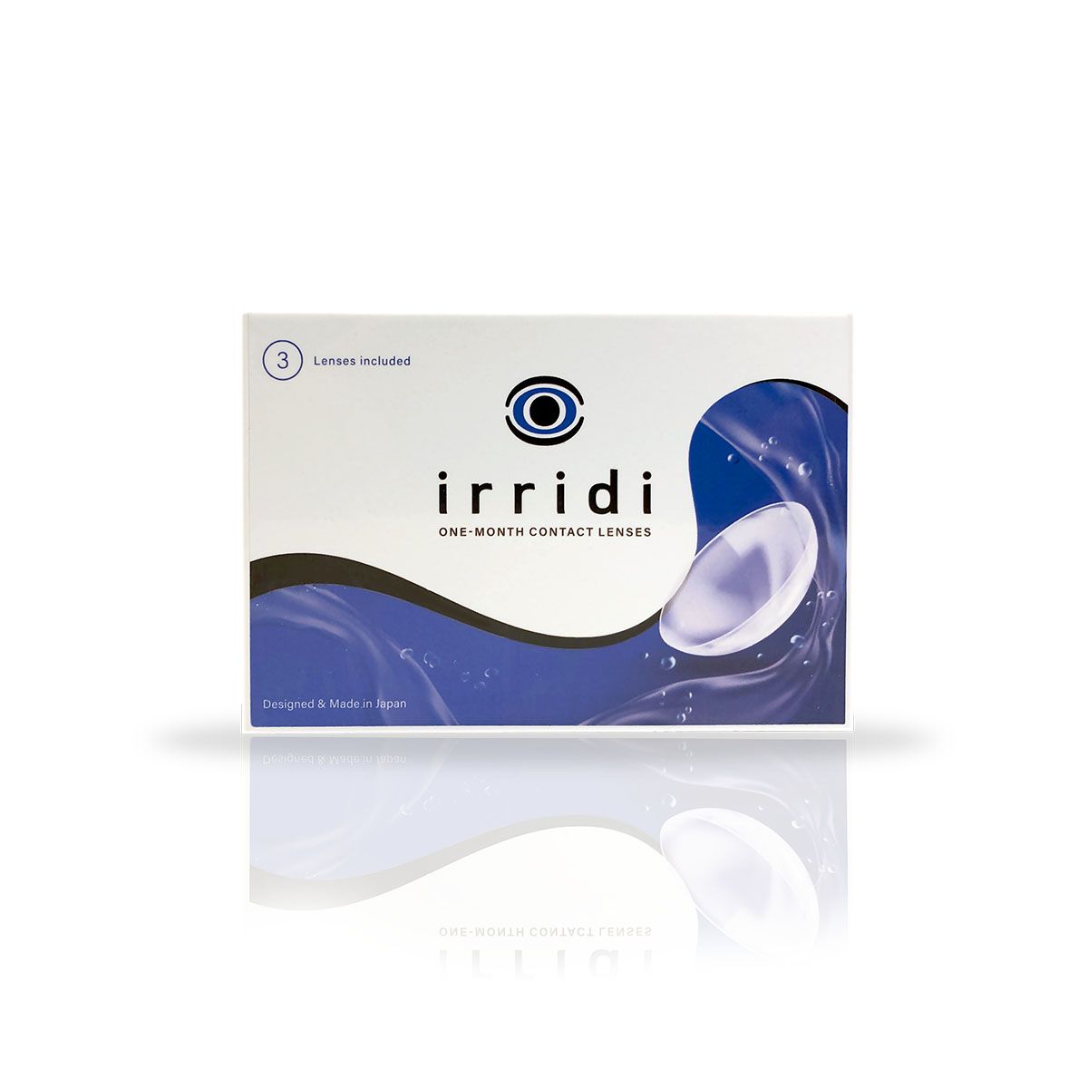 IRRIDI® MONTHLY DISPOSABLE SILICON HYDROGEL CONTACT LENSES (3 LENSES)