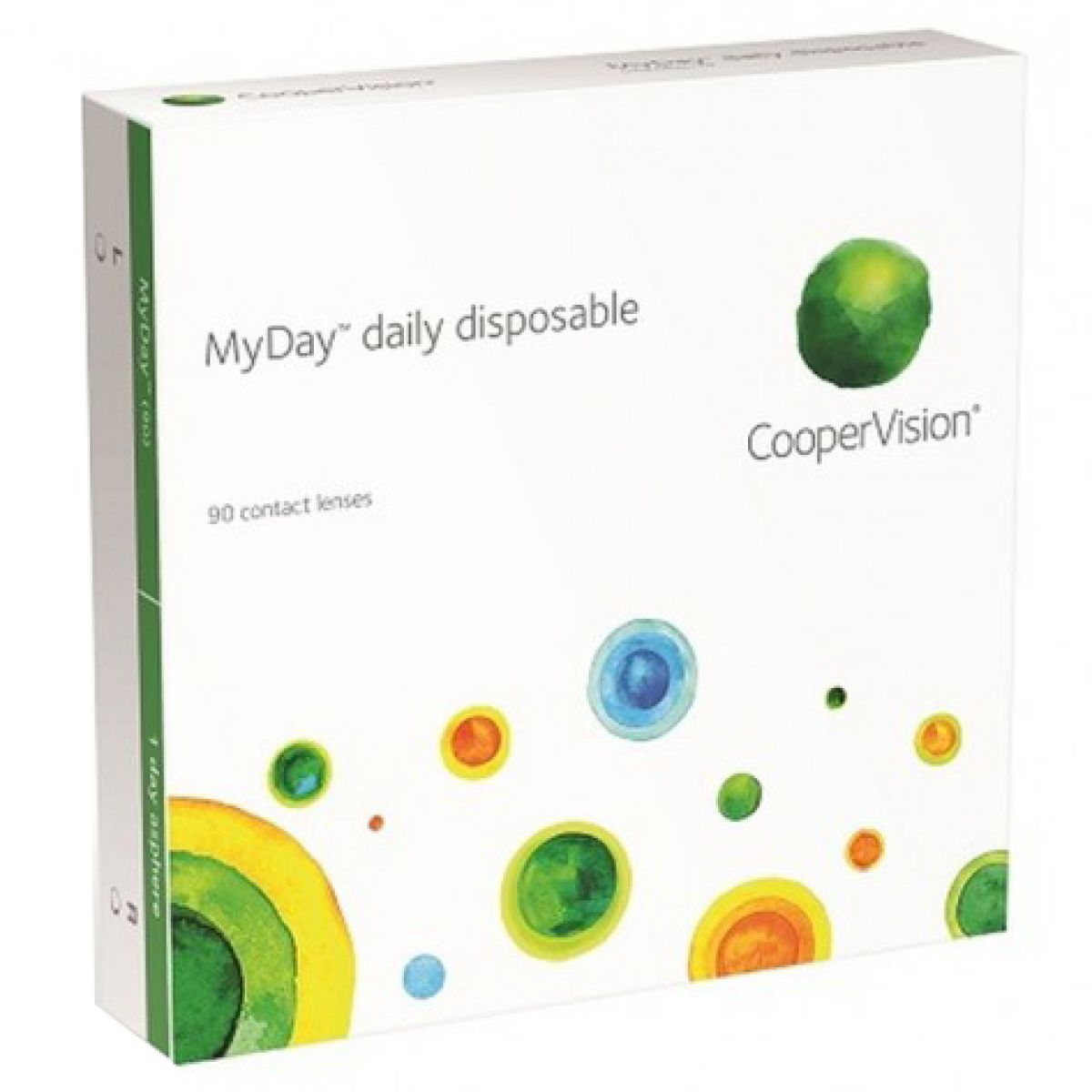 MYDAY DAILY DISPOSABLE CONTACT LENSES (90 LENSES)