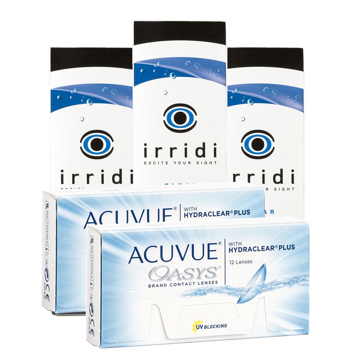 ACUVUE OASYS 6 MONTHS SUPPLY (24 LENSES + 3 SOLUTIONS)