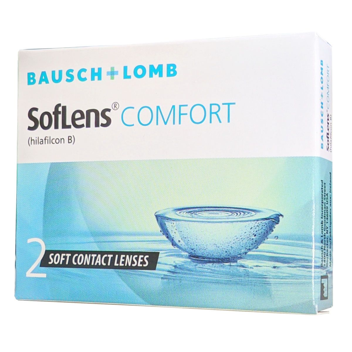 SOFLENS COMFORT MONTHLY DISPOSABLE CONTACT LENSES (2 LENSES)