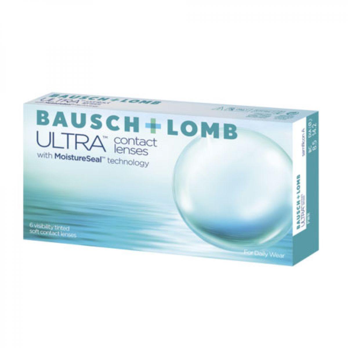 ULTRA MONTHLY DISPOSABLE CONTACT LENSES WITH MOISTURESEAL TECHNOLOGY (6 LENSES)