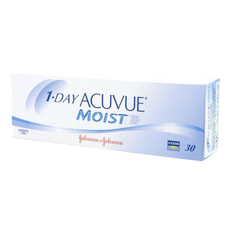 1-DAY ACUVUE MOIST ΗΜΕΡΗΣΙΟΙ ΦΑΚΟΙ ΕΠΑΦΗΣ (30 ΦΑΚΟΙ)