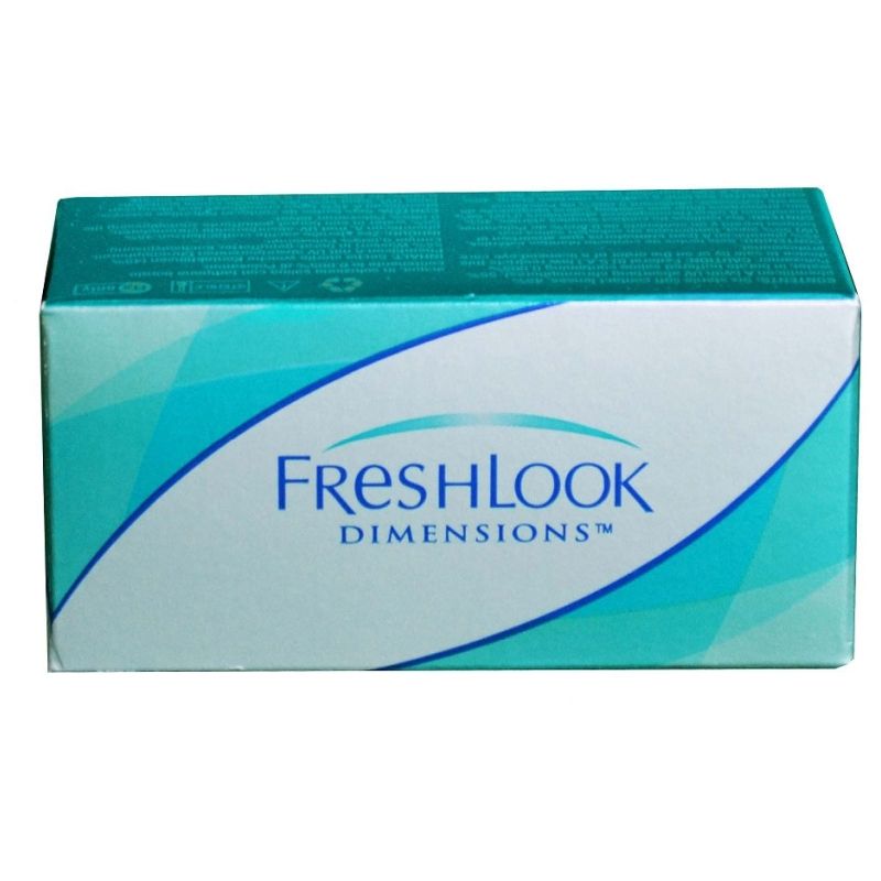FRESHLOOK DIMENSIONS MONTHLY DISPOSABLE COLORED CONTACT LENSES (6 LENSES)
