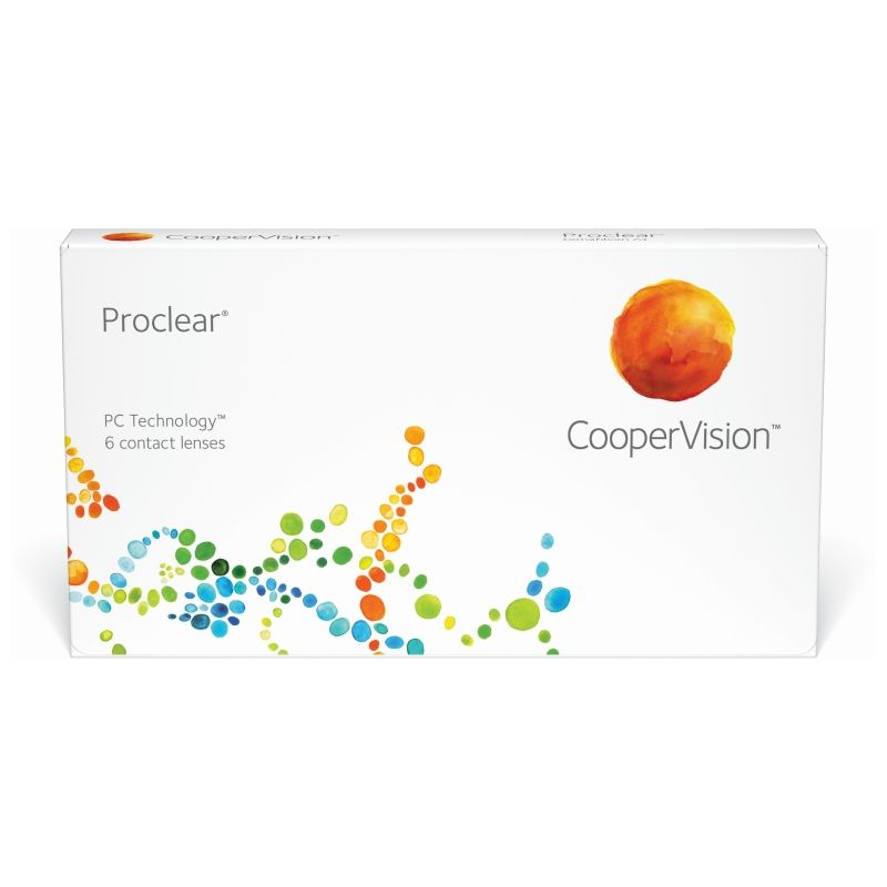 PROCLEAR MONTHLY DISPOSABLE BIOMIMETIC CONTACT LENSES (6 LENSES)