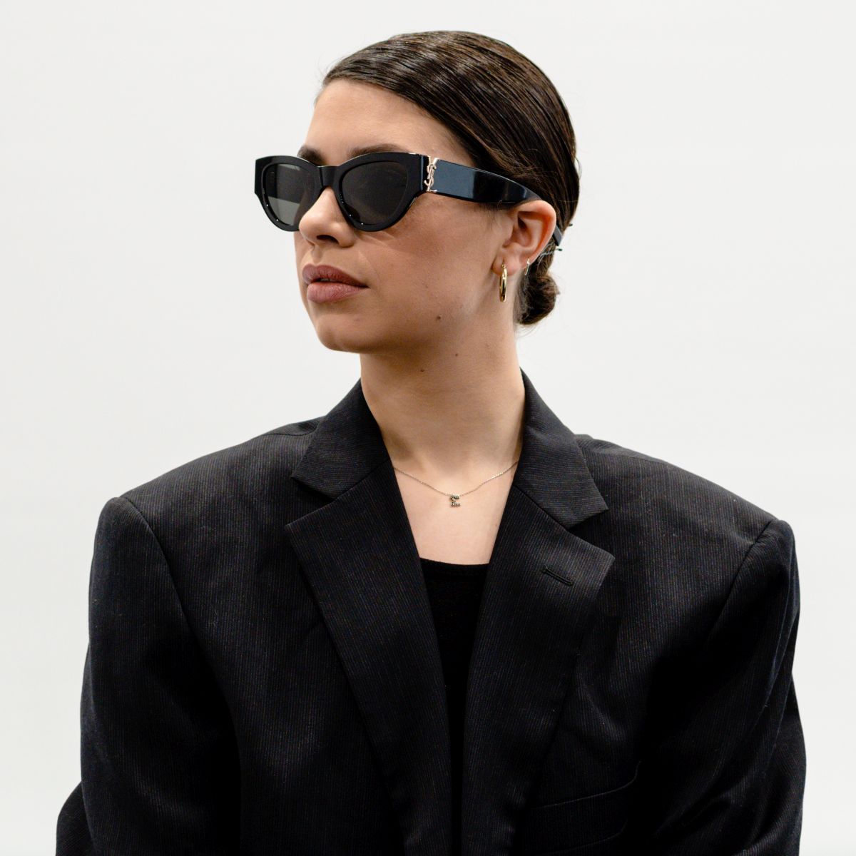 Saint Laurent Black SL M94 Sunglasses